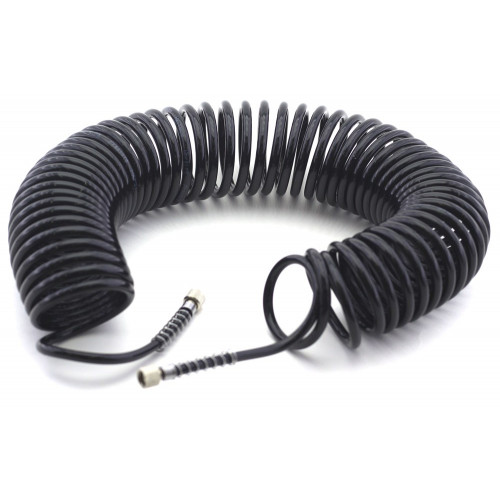 Шланг для аэрографа G1/8" х G1/8", 10 м, ПВХ, витой JAS 1452
